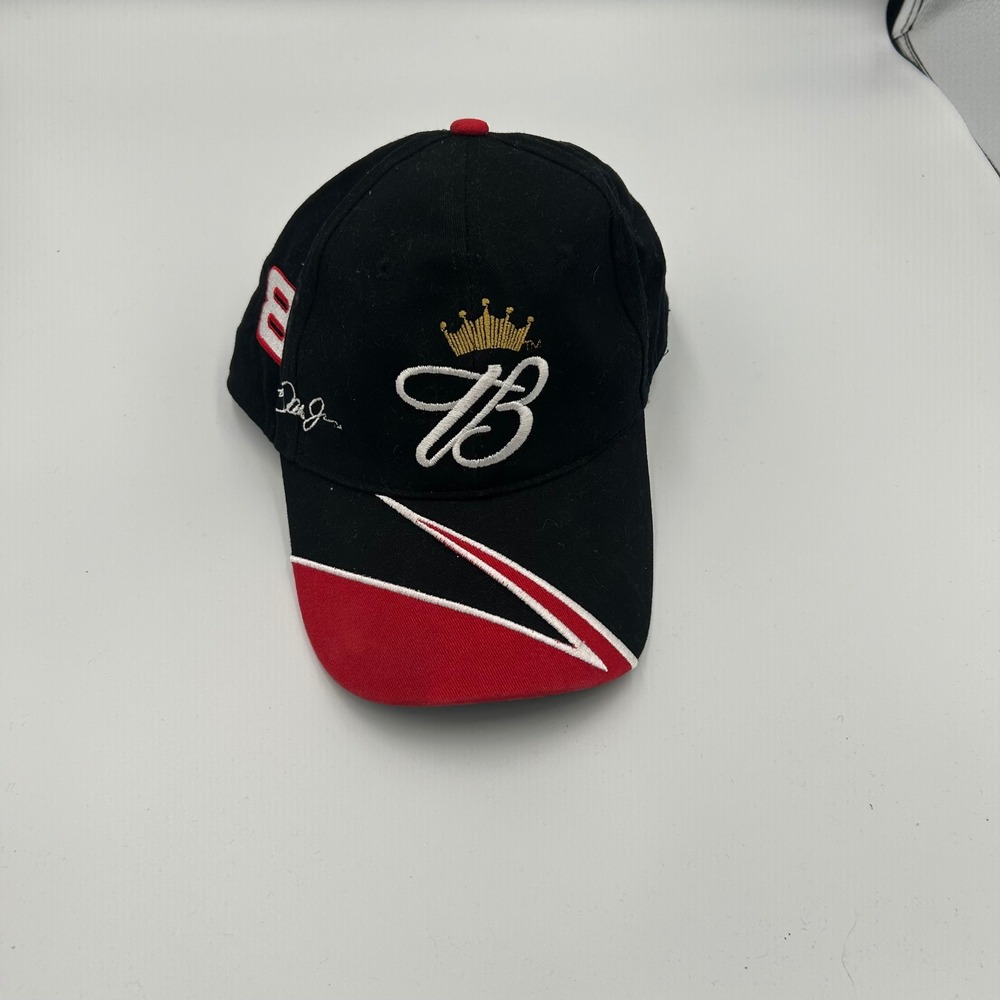 Winner's Circle NASCAR Hat Mens OSFA Black Budweiser Dale Earnhardt Jr 8 Cap